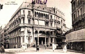 Oran - Place Villebois-Mareuil - Banque de l'Algerie